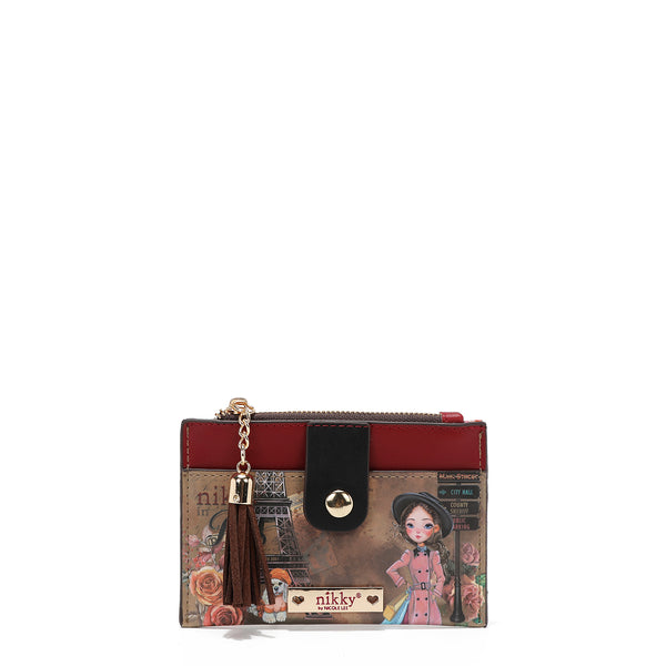 CARD HOLDER WITH ZIPPER (<tc>EMILY GOES PARIS</tc> )