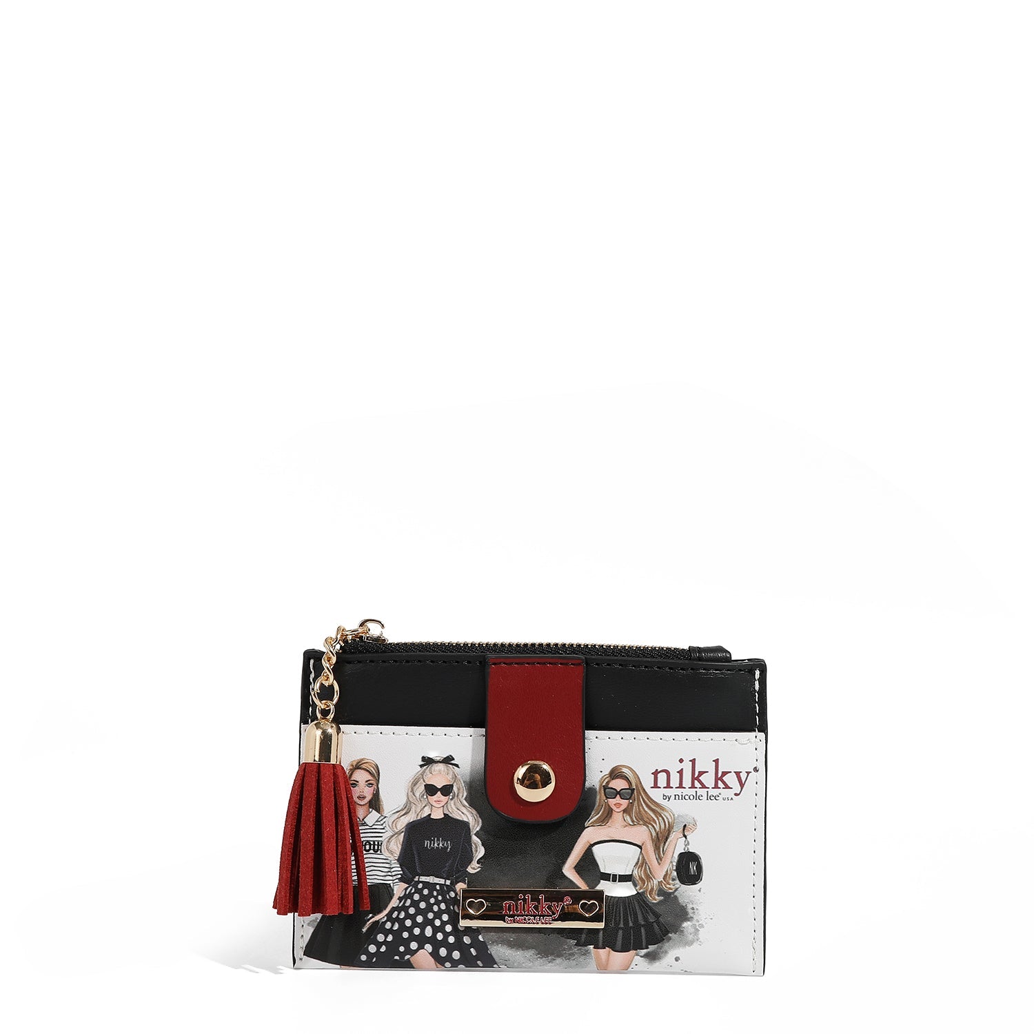 PORTA TARJETAS CON CREMALLERA (TRIO)