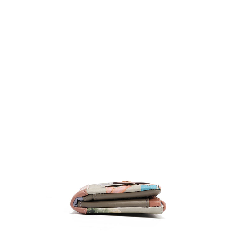 COMPACT WALLET (<tc>I LIVE TO TRAVEL</tc>)