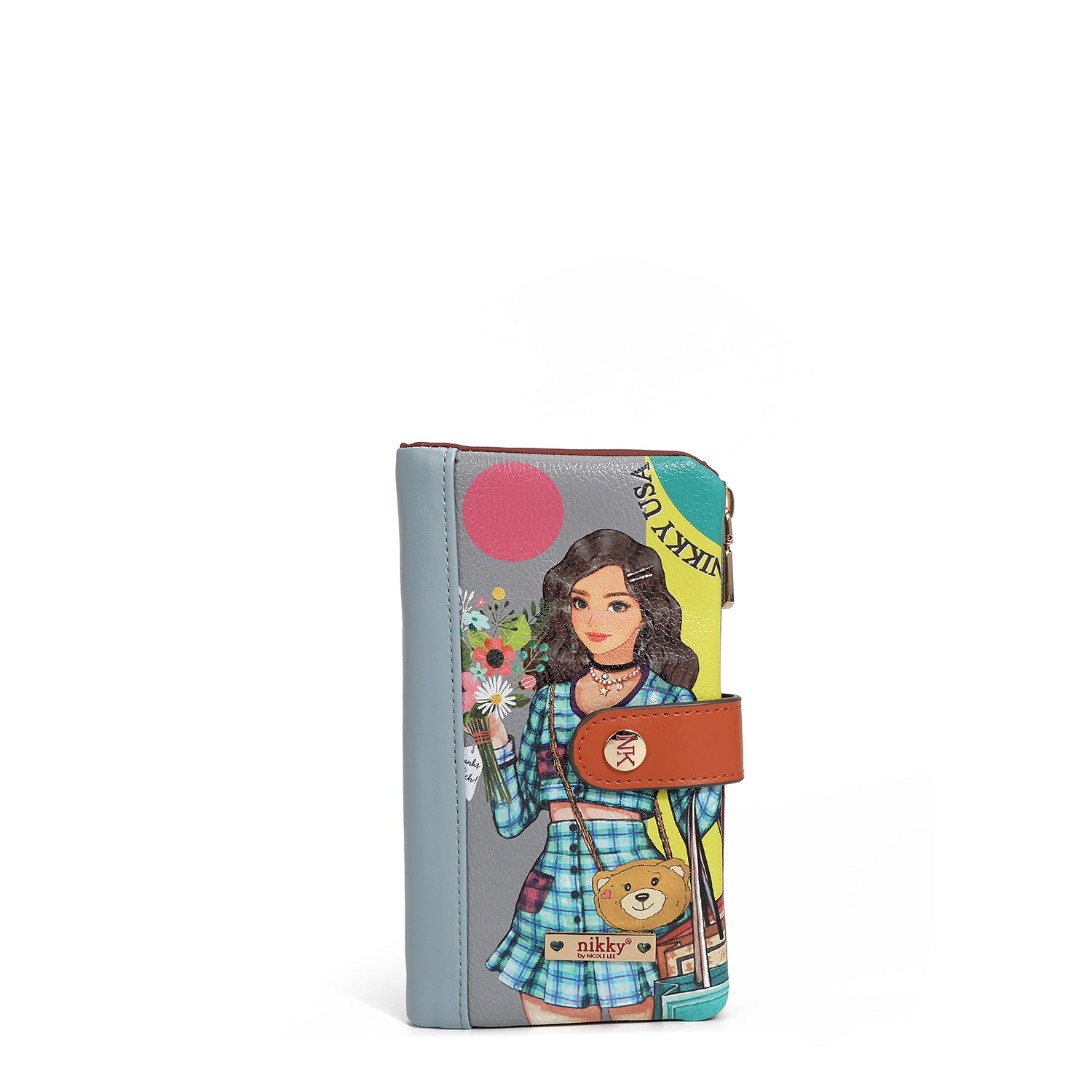 BILLETERA COMPACTA (NIKKY GOES SHOPPING)