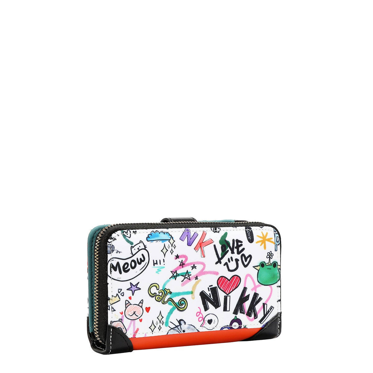 CARTERA COMPACTA (JUST FOR FUN-BLANCO)