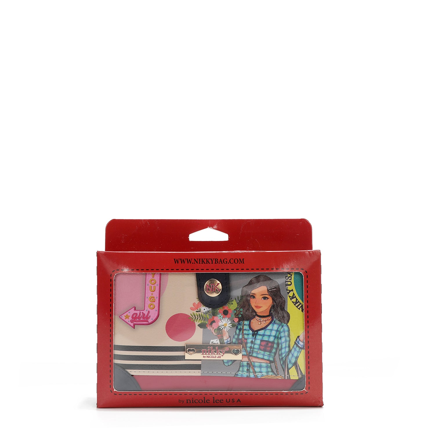 COMPACT WALLET (<tc>NIKKY GOES SHOPPING</tc>)