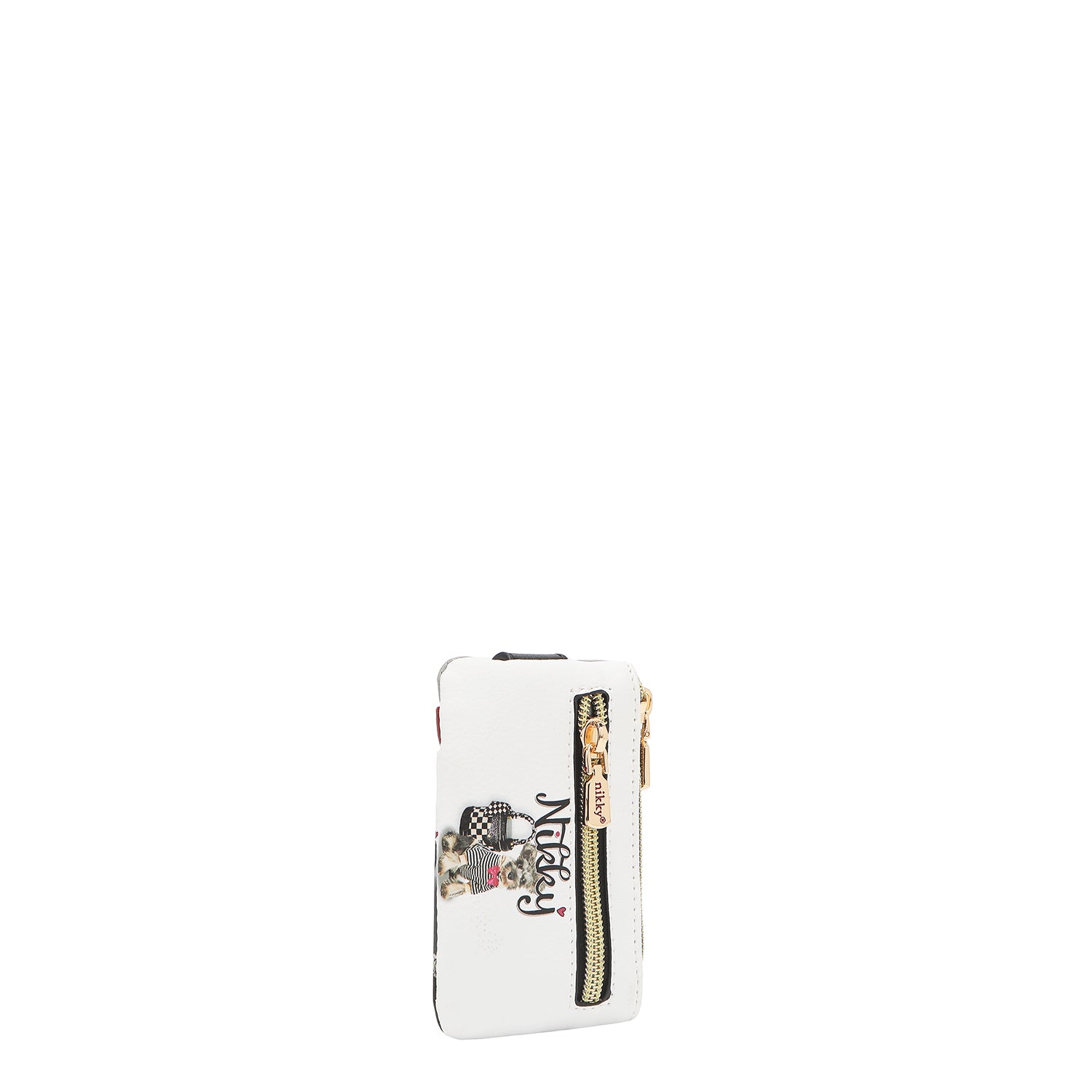 MINI PORTA TARJETAS CON CIERRE (ANGEL FROM ABOVE)