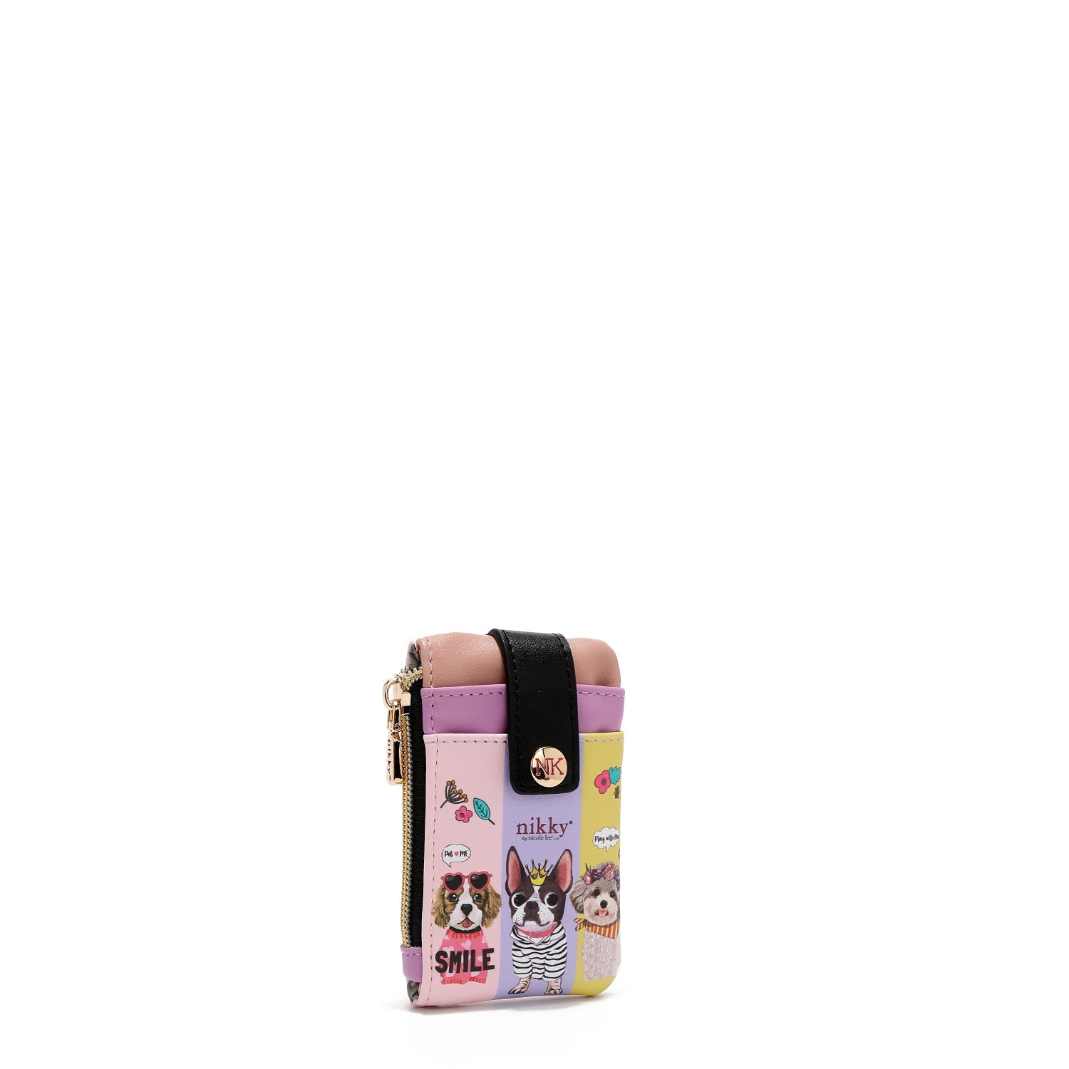 MINI PORTA TARJETAS CON CIERRE (BEST BUDDIES)