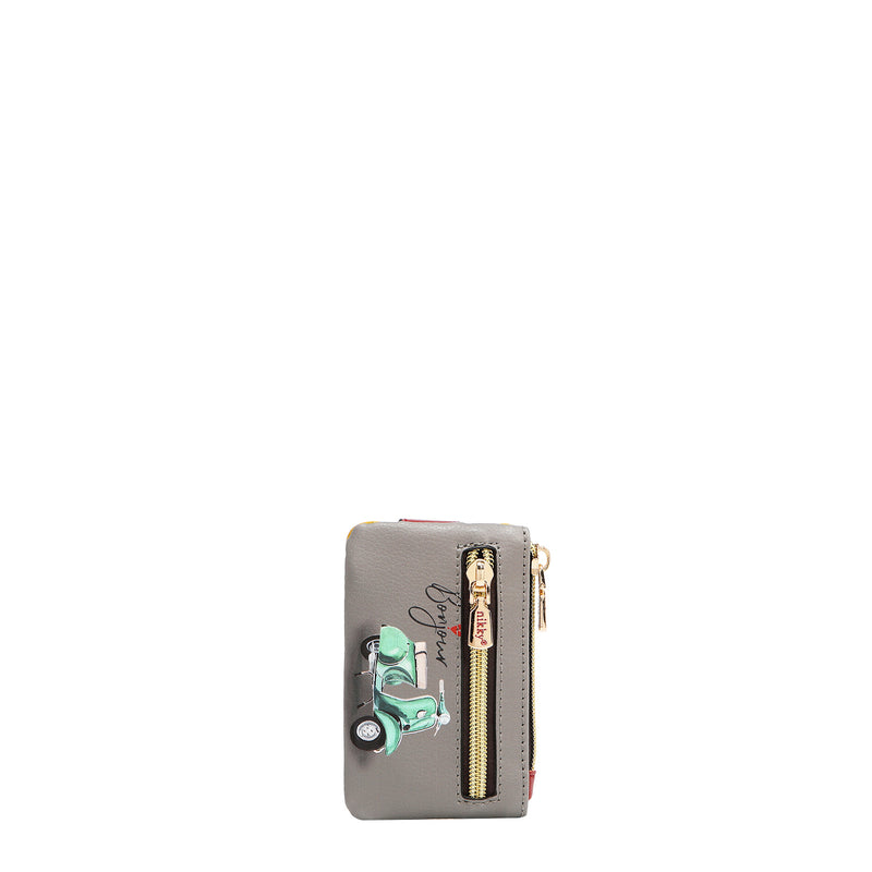 MINI PORTA TARJETAS CON CIERRE (EIFFEL DREAMS)