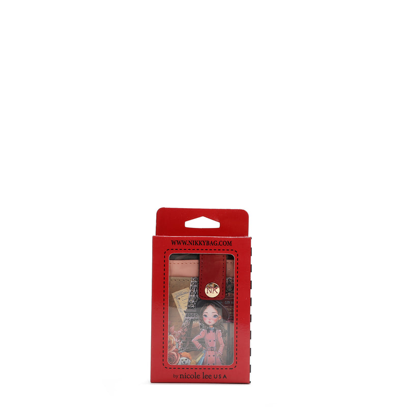 MINI CARD HOLDER WITH CLOSURE (<tc>EMILY GOES PARIS</tc> )