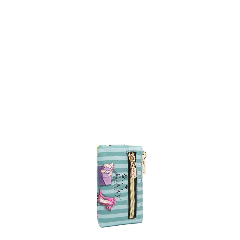 MINI PORTA TARJETAS CON CIERRE (MEANT TO LOVE YOU)
