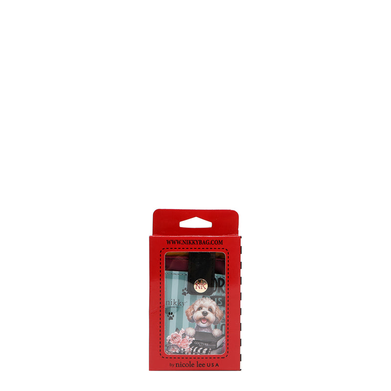 MINI PORTA TARJETAS CON CIERRE (MEANT TO LOVE YOU)