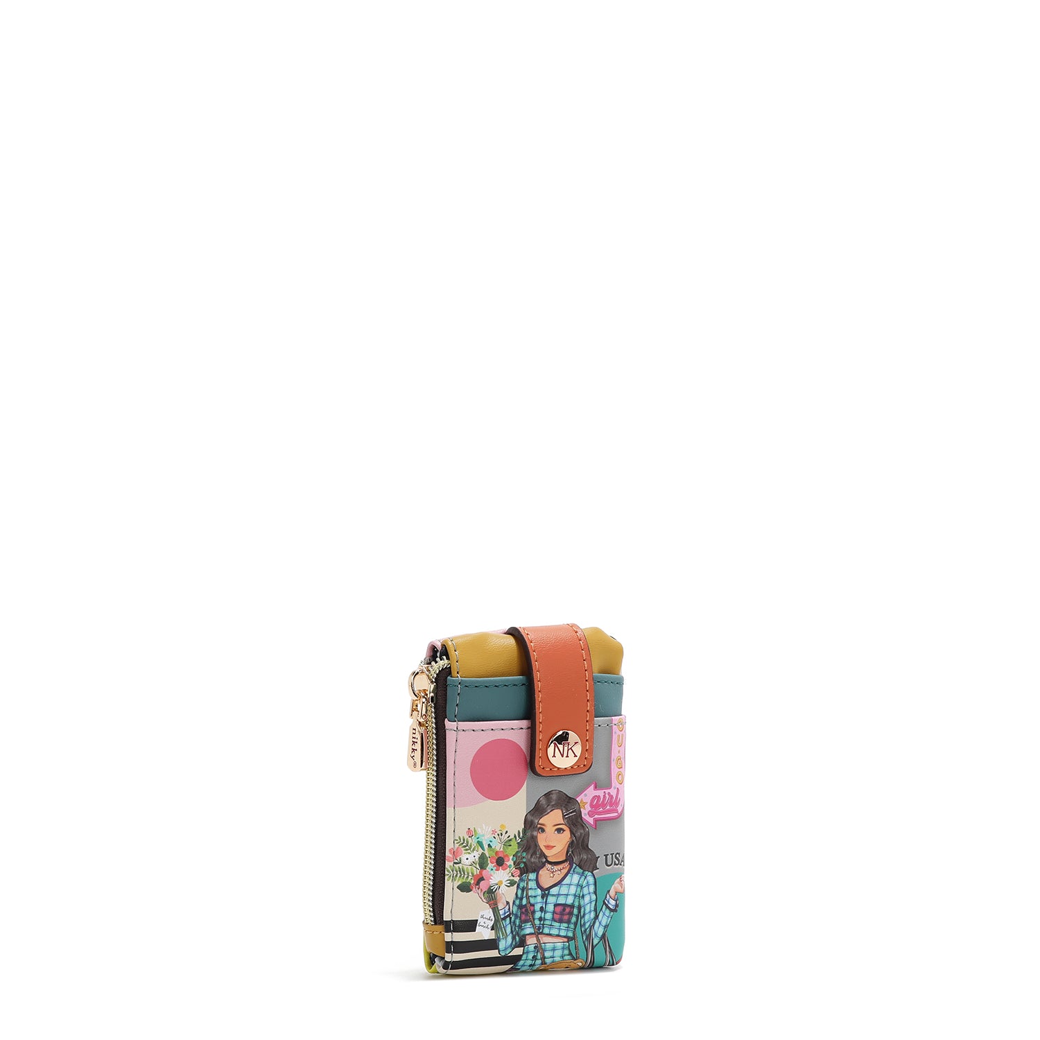 MINI CARD HOLDER WITH CLOSURE (<tc><tc><tc>Nikky</tc> Goes Shopping</tc></tc>)