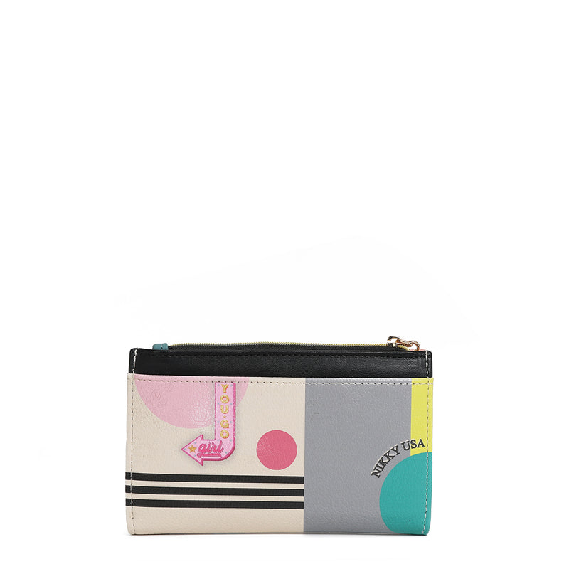 LONG WALLET WITH ZIPPER (<tc>NIKKY GOES SHOPPING</tc>)