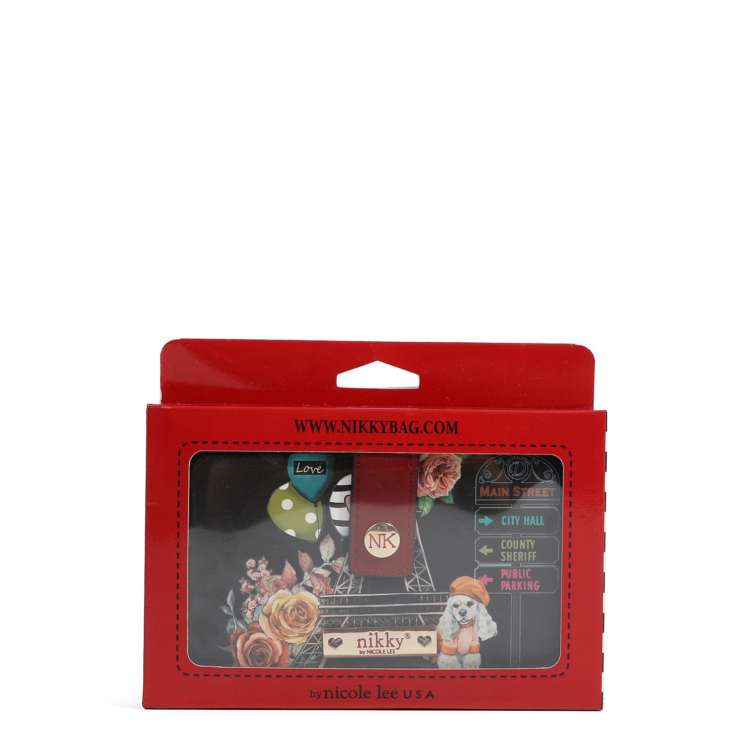 BILLETERA LARGA CON CREMALLERA (NIKKY MAKES FRIENDS)