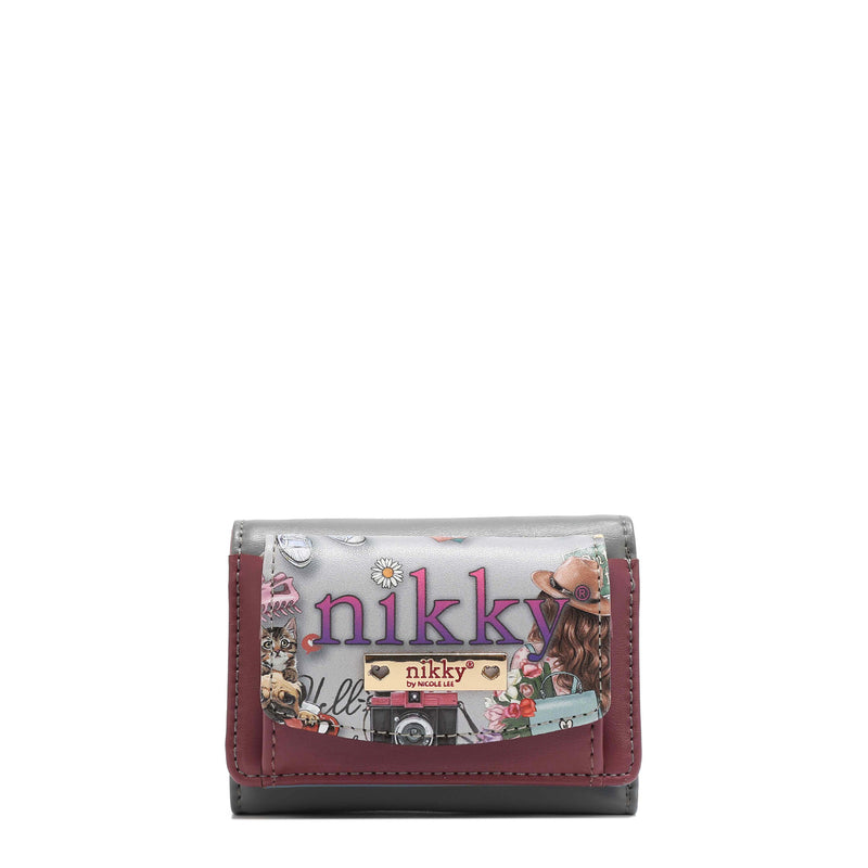 CARTERA PLEGABLE EN 3 NIKKY WORLD