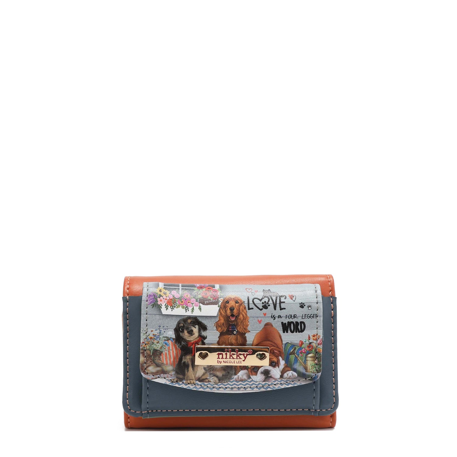 CARTERA PLEGABLE EN 3 ONE HAPPY FAMILY