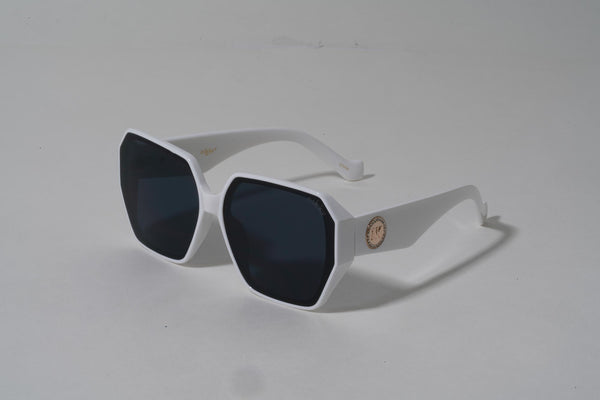 GAFAS DE SOL GRANDES NK  BLANCO