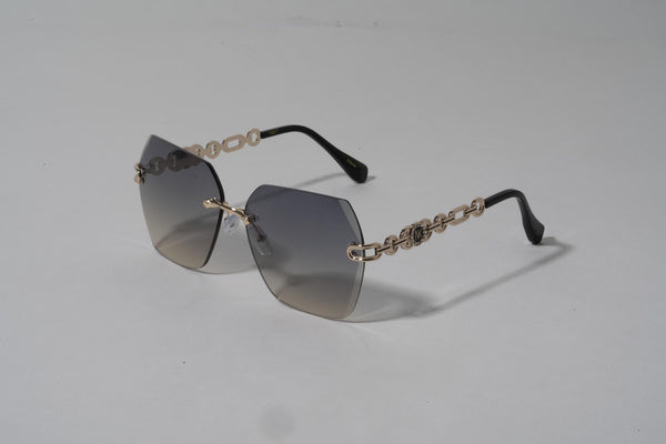 GAFAS DE SOL DE CADENA NK NEGRO