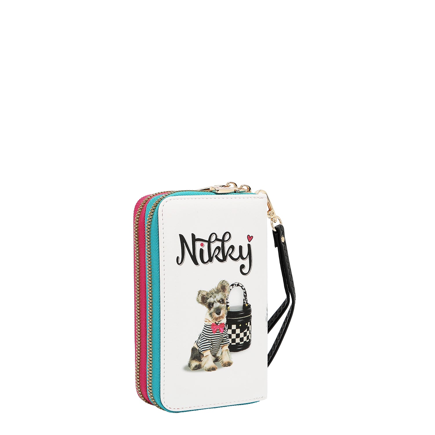 CARTERA MEDIANA CON DOBLE CREMALLERA (ANGEL FROM ABOVE)