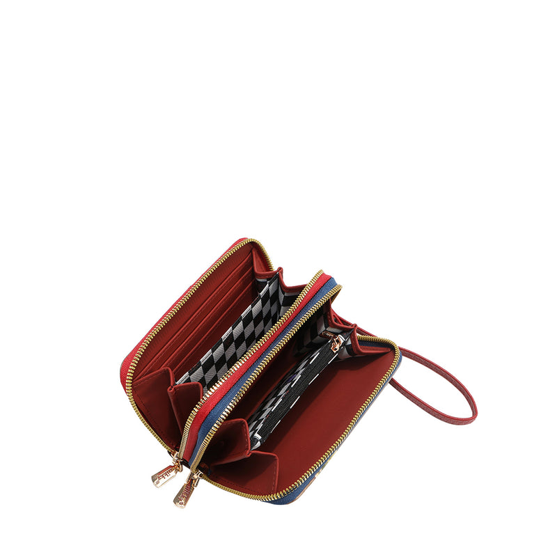 CARTERA MEDIANA CON DOBLE CREMALLERA (FAIRY TALE)