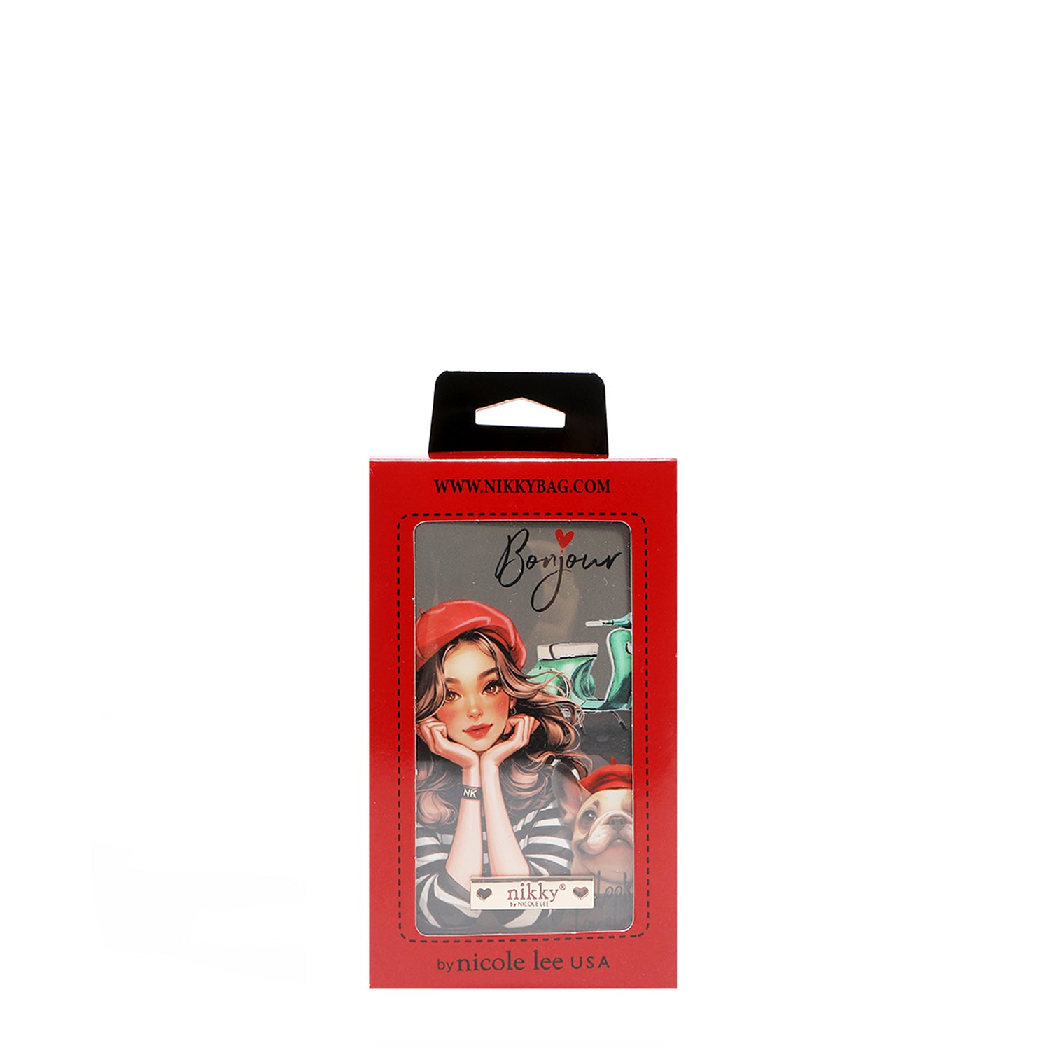 CARTERA MEDIANA CON DOBLE CREMALLERA (EIFFEL DREAMS)