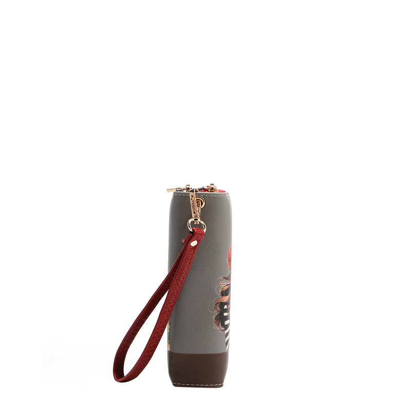 CARTERA MEDIANA CON DOBLE CREMALLERA (EIFFEL DREAMS)