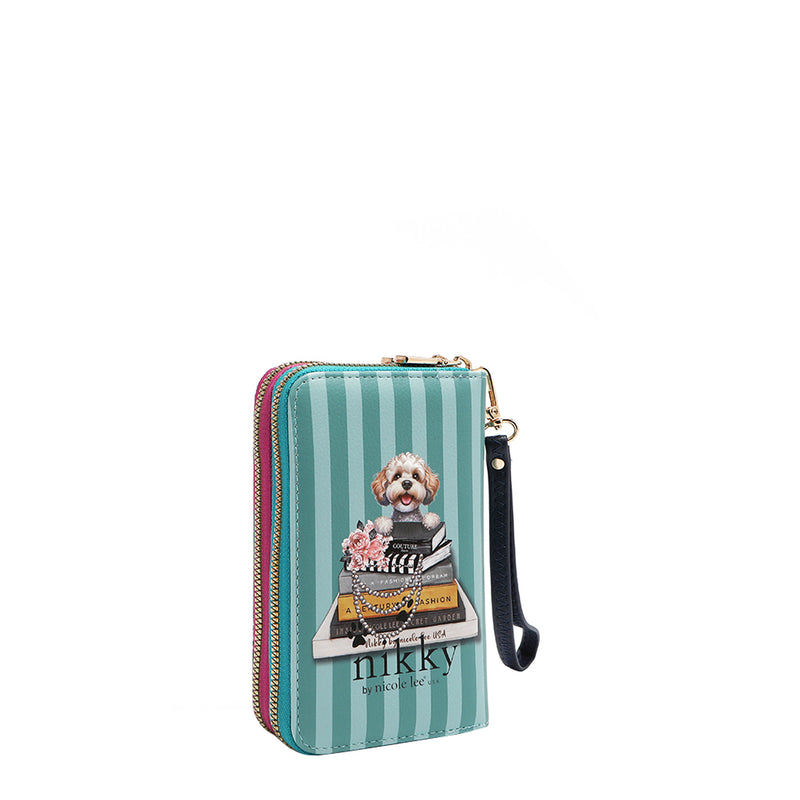 CARTERA MEDIANA CON DOBLE CREMALLERA (MEANT TO LOVE YOU)