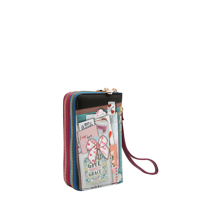 CARTERA MEDIANA CON DOBLE CREMALLERA (NOSTALGIA)