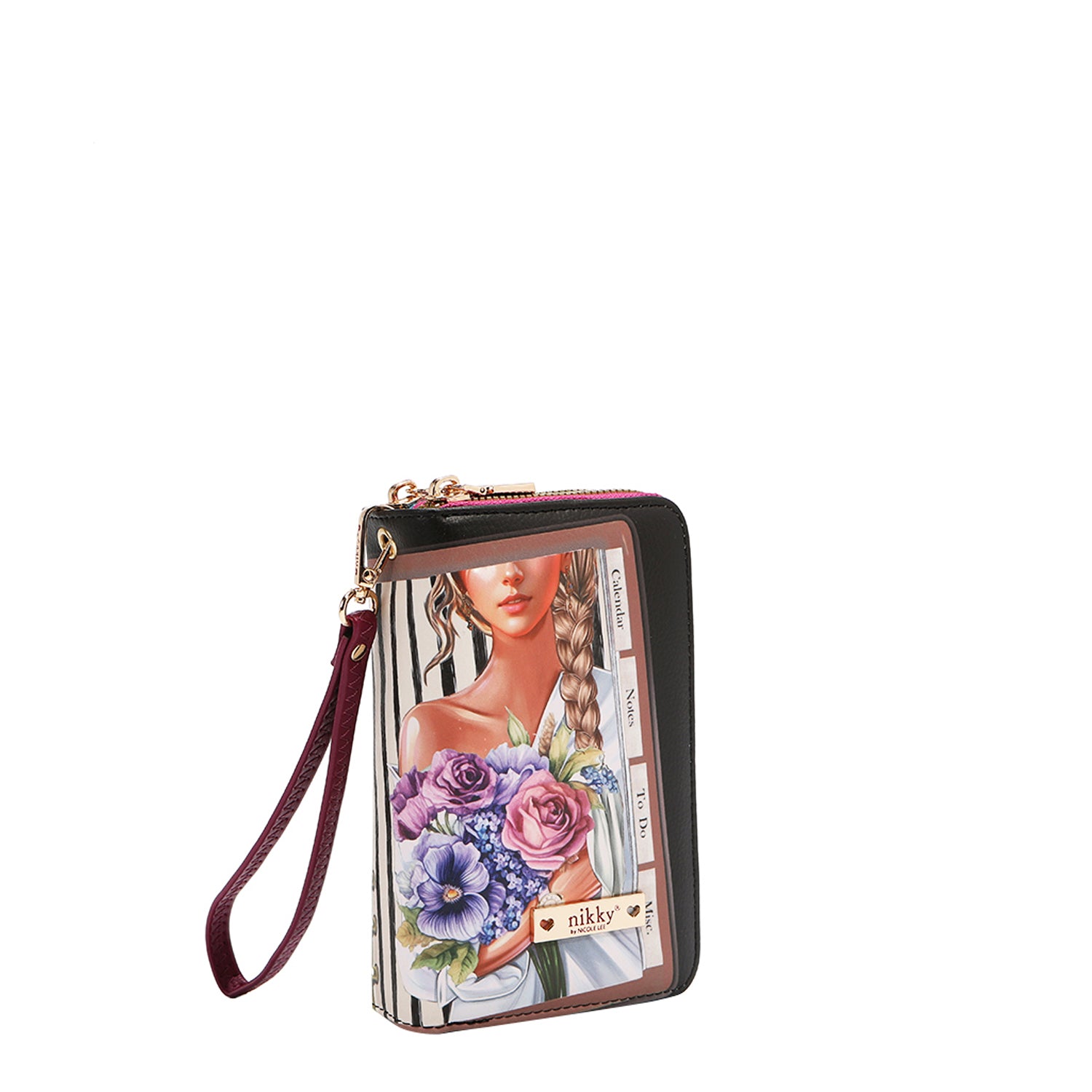 MEDIUM WALLET WITH DOUBLE ZIPPER (<tc>NOSTALGIA</tc>)