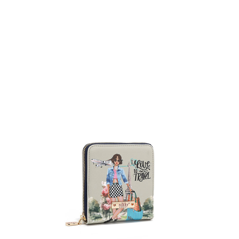 JEWELRY ORGANIZER BAG (<tc>I LIVE TO TRAVEL</tc>)