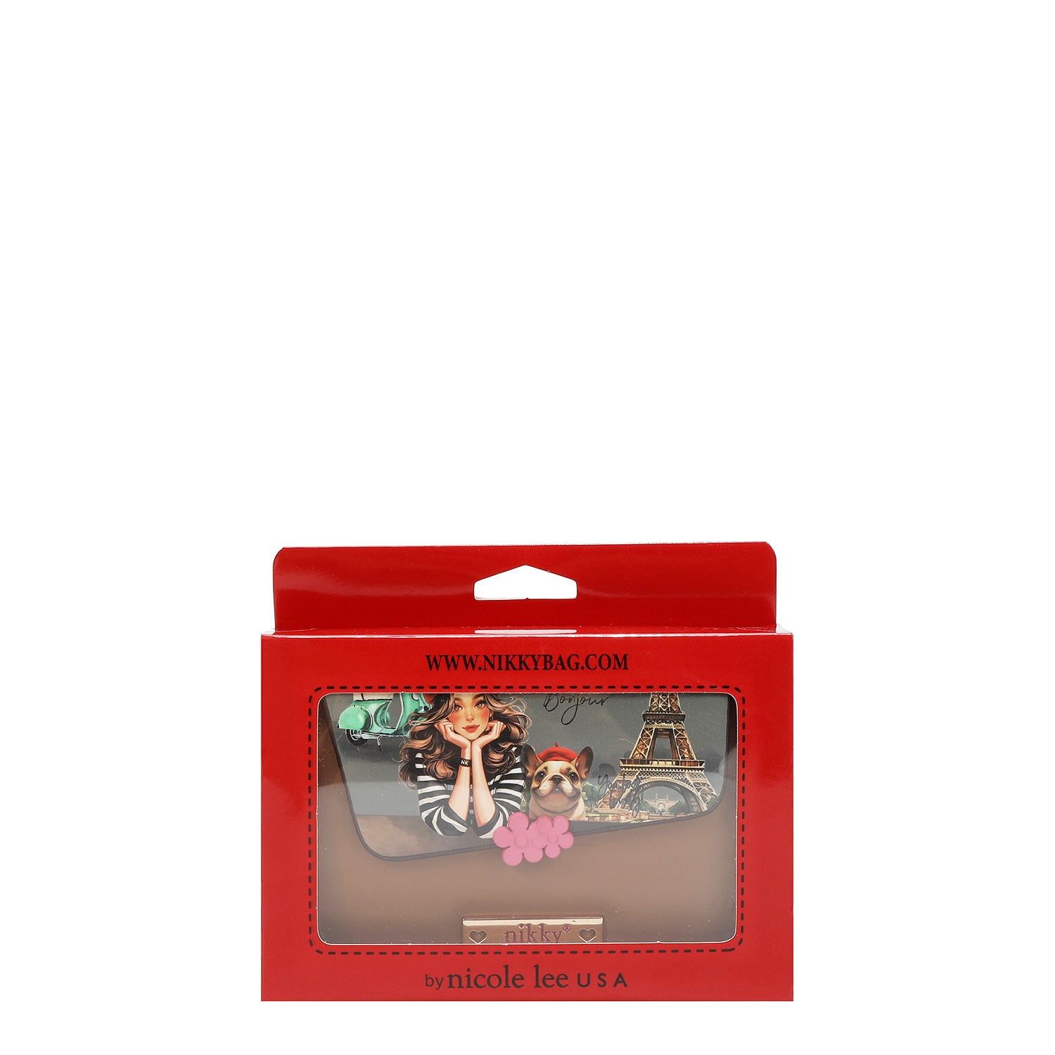 CARTERA PLEGABLE PEQUEÑA NIKKY (EIFFEL DREAMS)