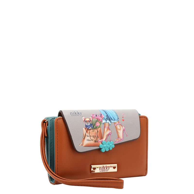 CARTERA PLEGABLE PEQUEÑA NIKKY (ESSENCE OF YOU)