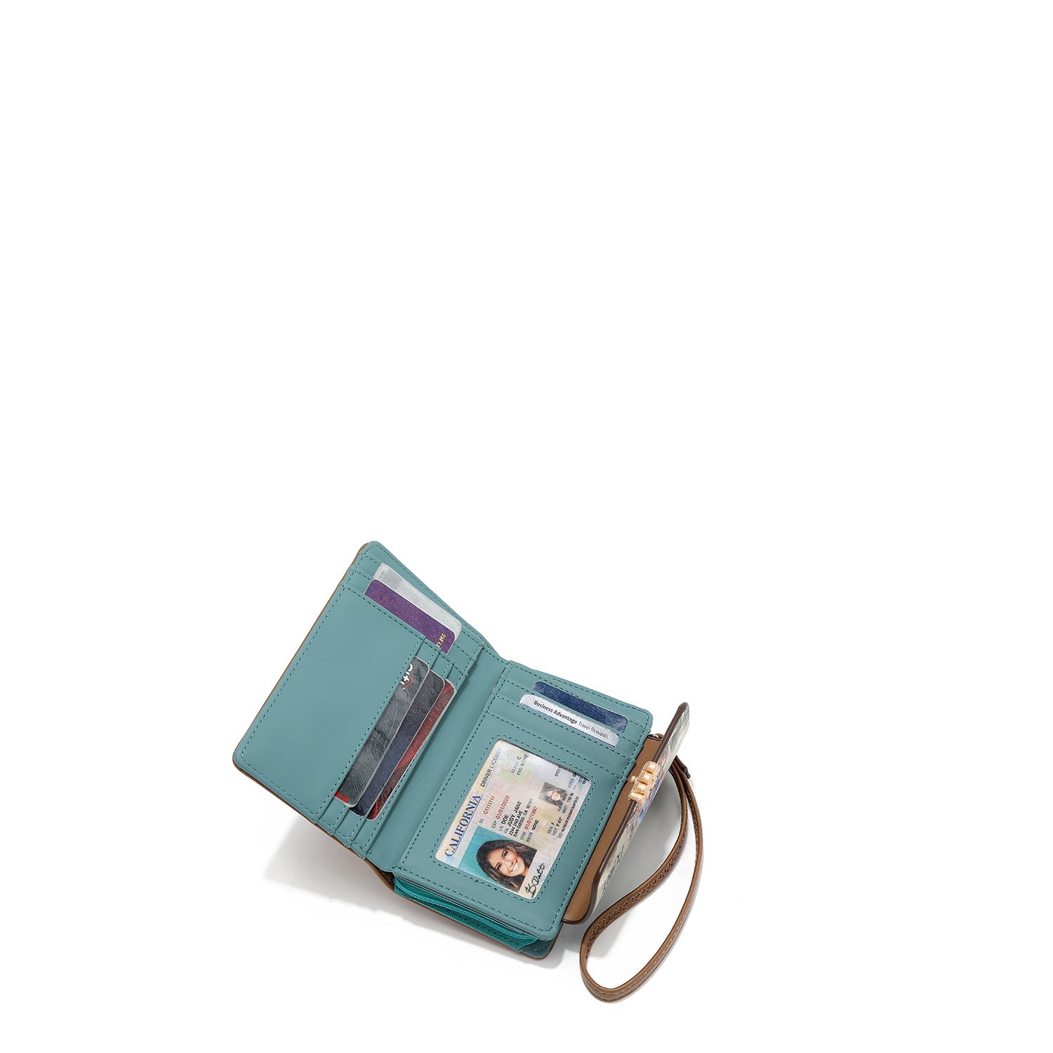 CARTERA PLEGABLE PEQUEÑA NIKKY (URBAN COFFEE DREAM)
