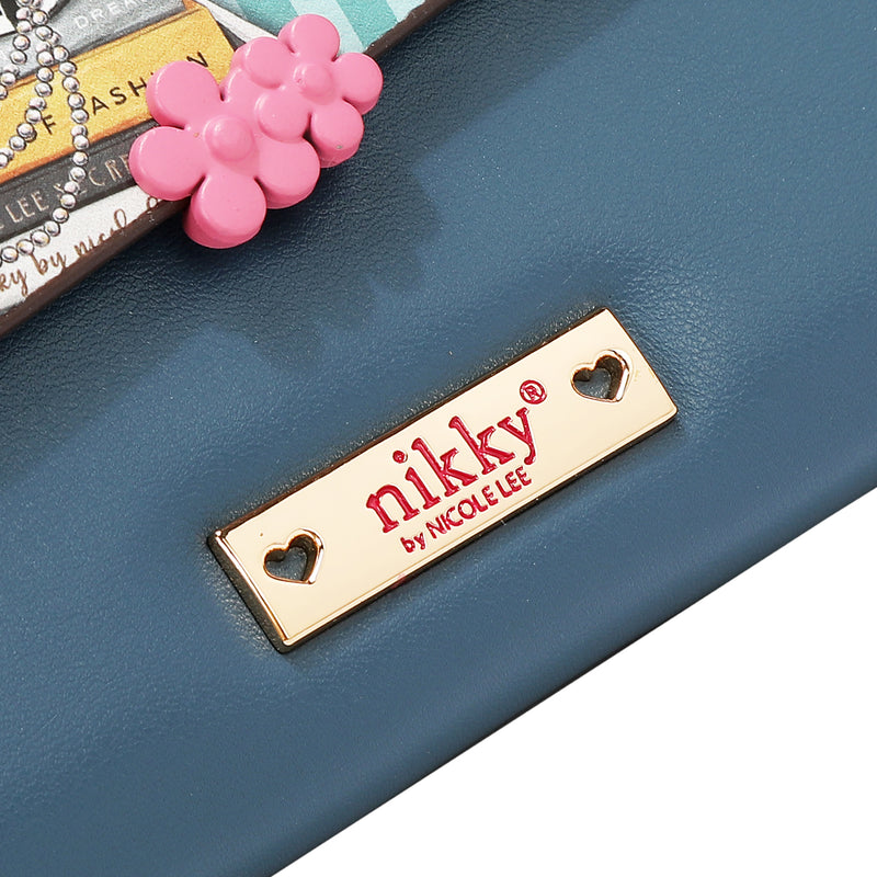 CARTERA PLEGABLE PEQUEÑA NIKKY (MEANT TO LOVE YOU)