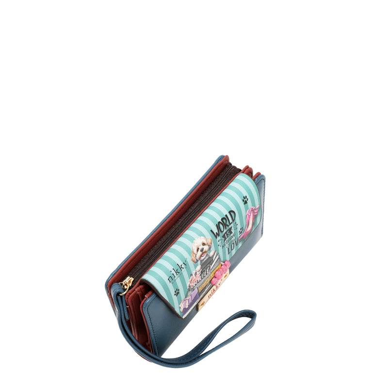 CARTERA PLEGABLE PEQUEÑA NIKKY (MEANT TO LOVE YOU)