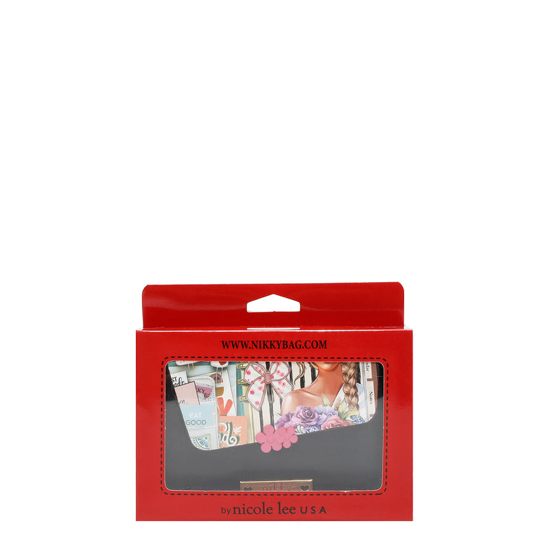 CARTERA PLEGABLE PEQUEÑA NIKKY (NOSTALGIA)