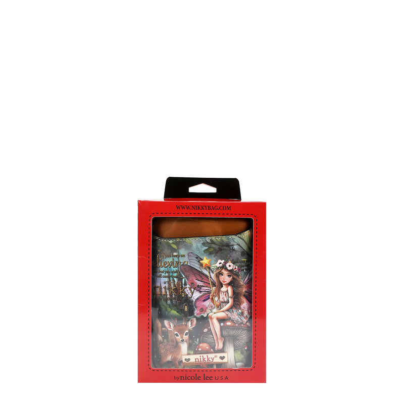 BOLSO CRUZADO CON CREMALLERA PARA TELÉFONO/CARTERA (FAIRY TALE)