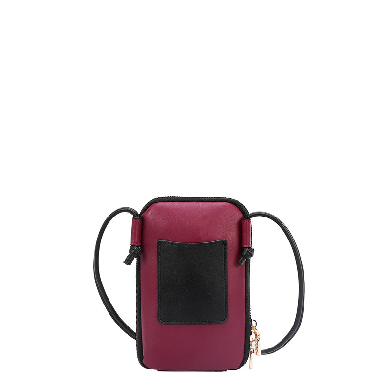 BOLSO CRUZADO CON CREMALLERA PARA TELÉFONO/CARTERA (MEANT TO LOVE YOU)
