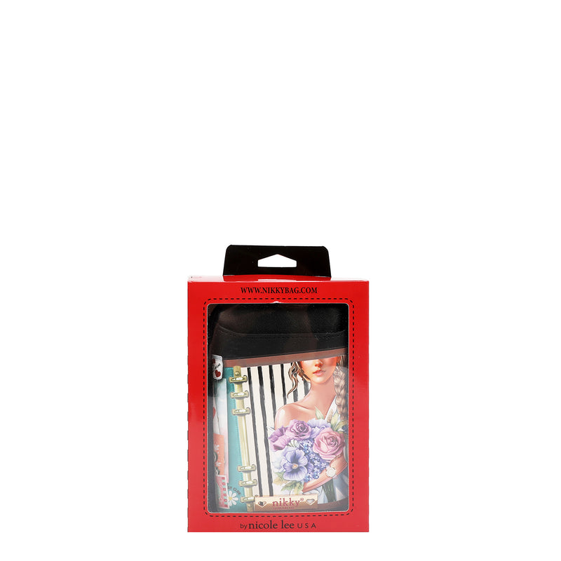 BOLSO CRUZADO CON CREMALLERA PARA TELÉFONO/CARTERA (NOSTALGIA)