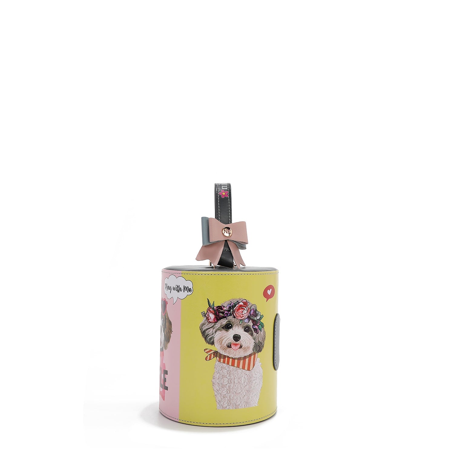 MULTIPLE CYLINDRICAL JEWELRY BOX (<tc>BEST BUDDIES</tc>)