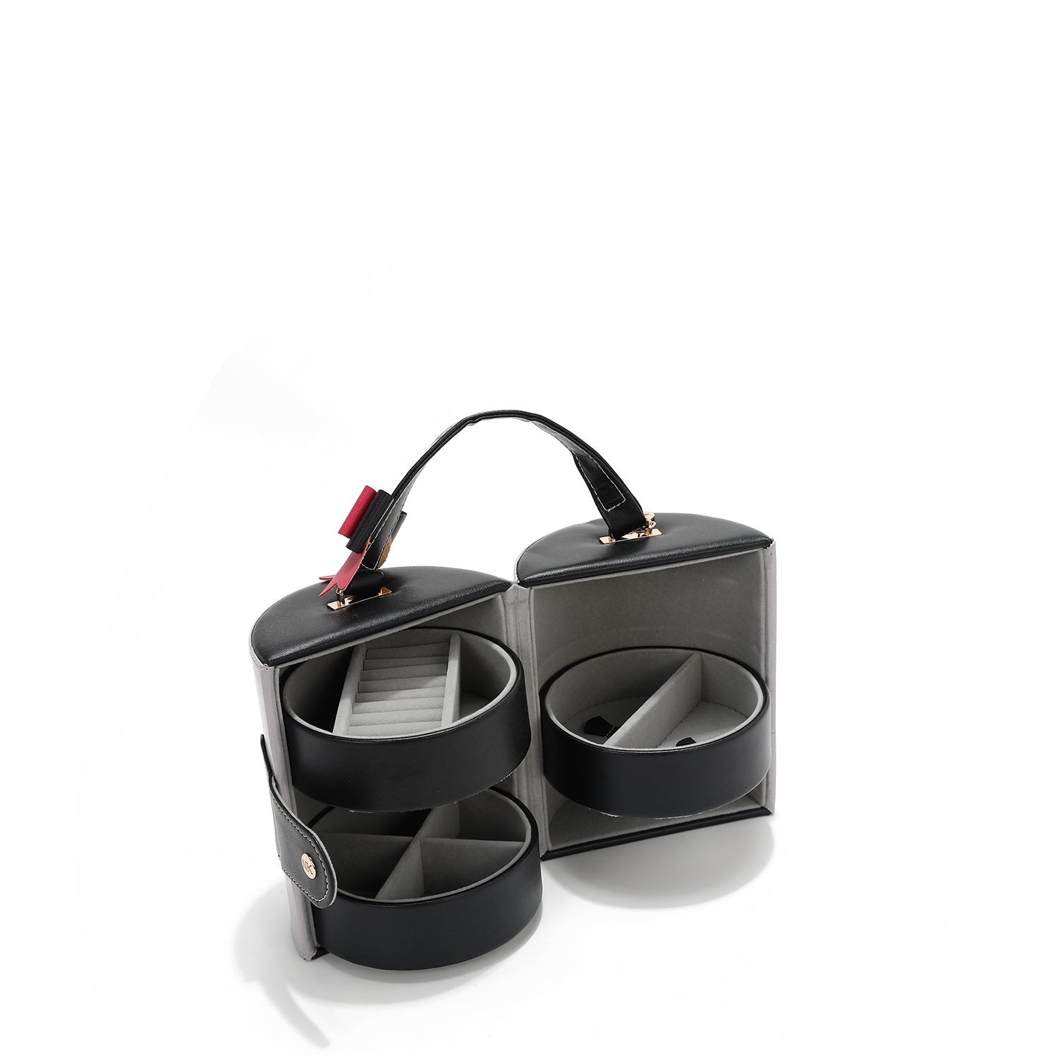 MULTIPLE CYLINDRICAL JEWELRY BOX (<tc>BEST BUDDIES</tc>)