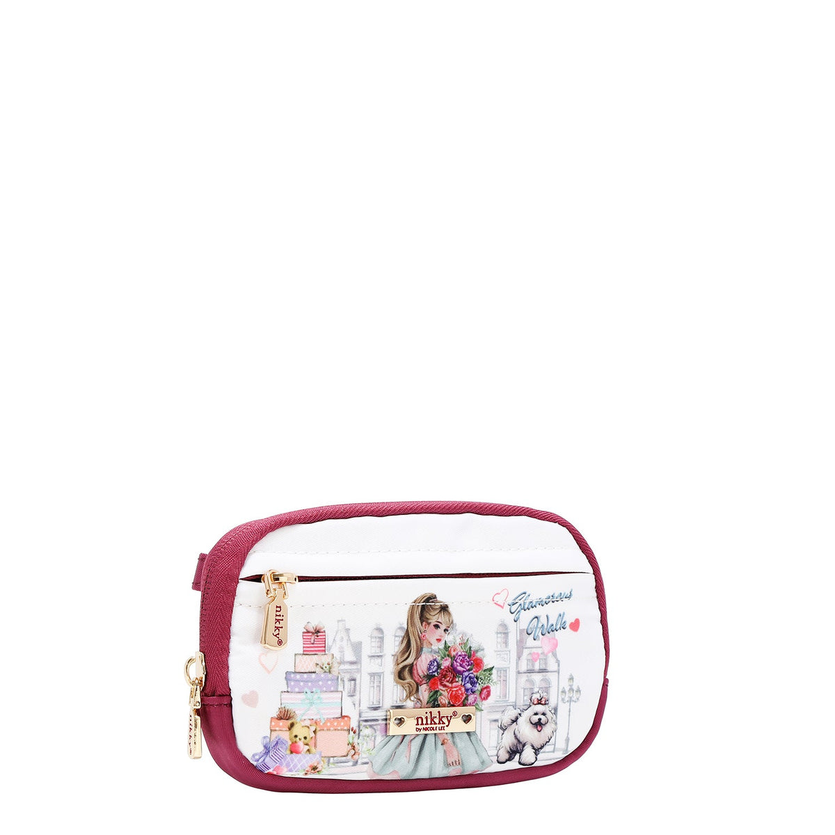 NECESER DE NYLON (GLAMOROUS WALK-BLANCO)