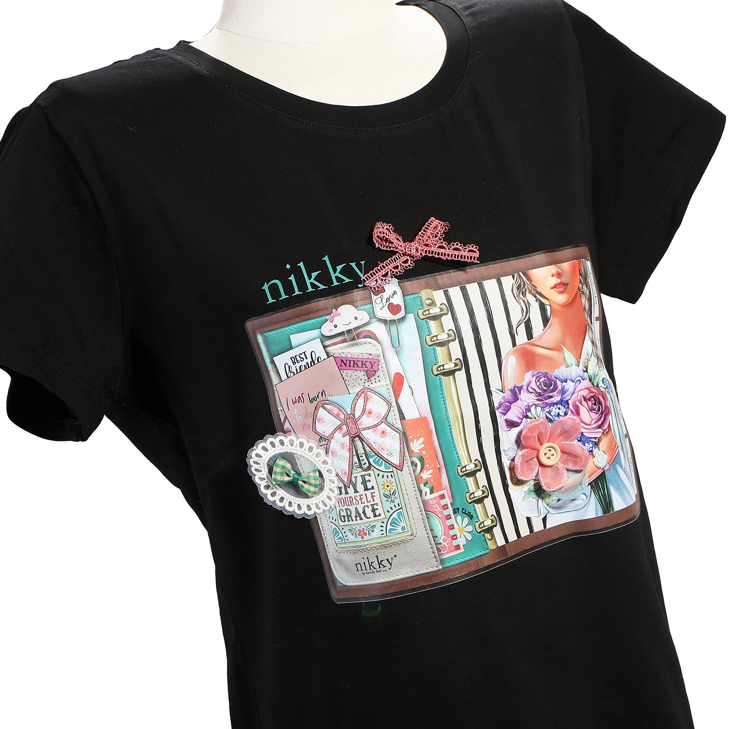 FASHION T-SHIRT (<tc>NOSTALGIA</tc> BLACK)