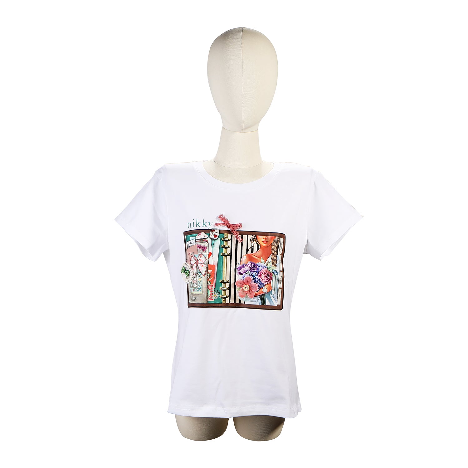 FASHION T-SHIRT (<tc>NOSTALGIA</tc> WHITE)