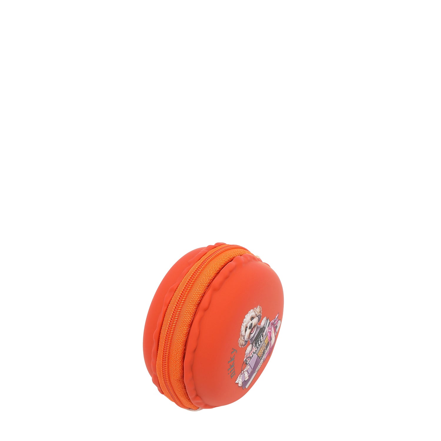 ROUND SILICONE CASE (MEANT TO LOVE YOU ORANGE)