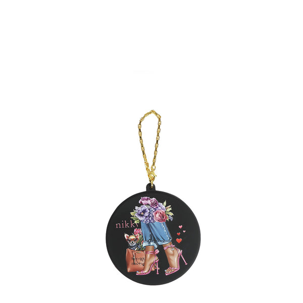 ESPEJO COMPACTO DE SILICONA (ESSENCE OF YOU NEGRO)