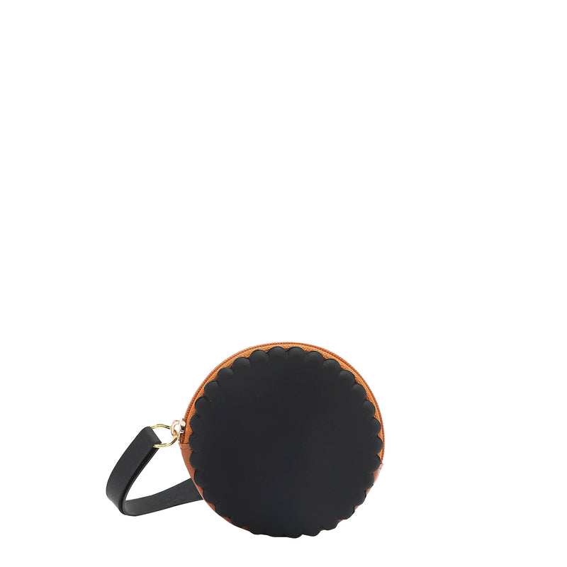 ESTUCHE REDONDO DE SILICONA CON PULSERA (ESSENCE OF YOU NEGRO)