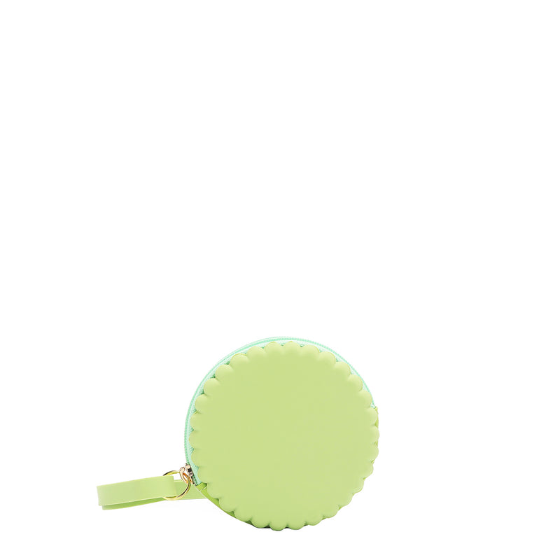 ESTUCHE REDONDO DE SILICONA CON PULSERA (FAIRY TALE VERDE)