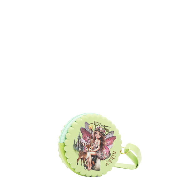 ESTUCHE REDONDO DE SILICONA CON PULSERA (FAIRY TALE VERDE)