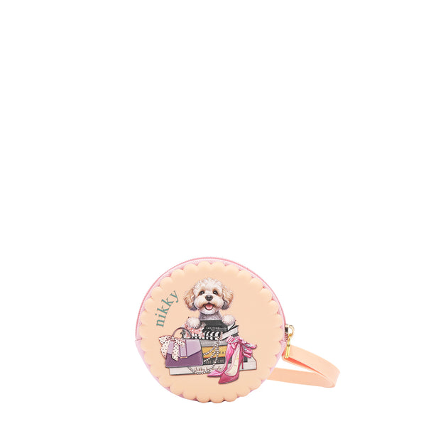 ESTUCHE REDONDO DE SILICONA CON PULSERA (MEANT TO LOVE YOU SALMON)