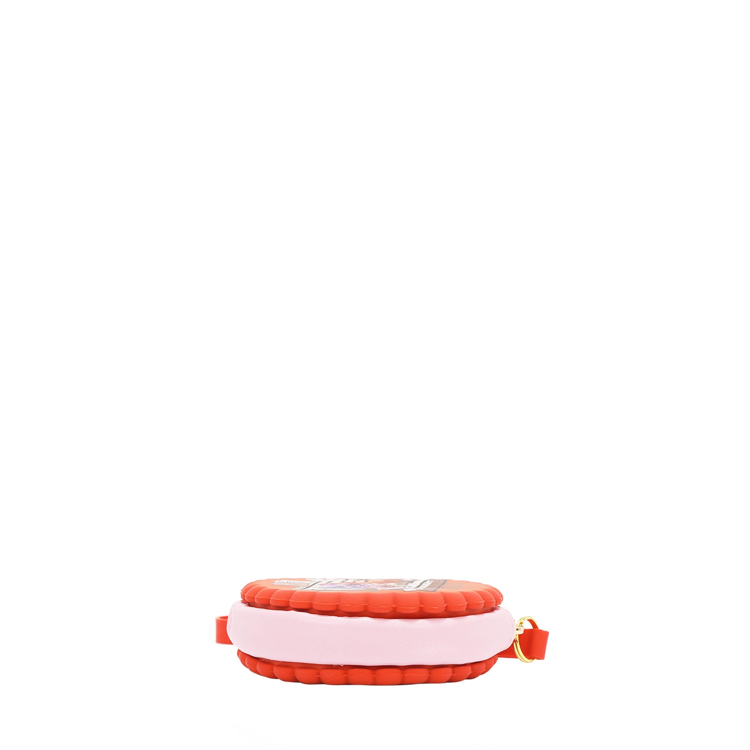 ESTUCHE REDONDO DE SILICONA CON PULSERA (NOSTALGIA NARANJA)