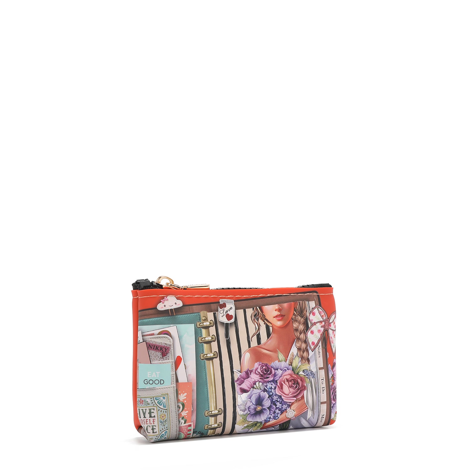 ESTUCHE PEQUEÑO (NOSTALGIA NARANJA)