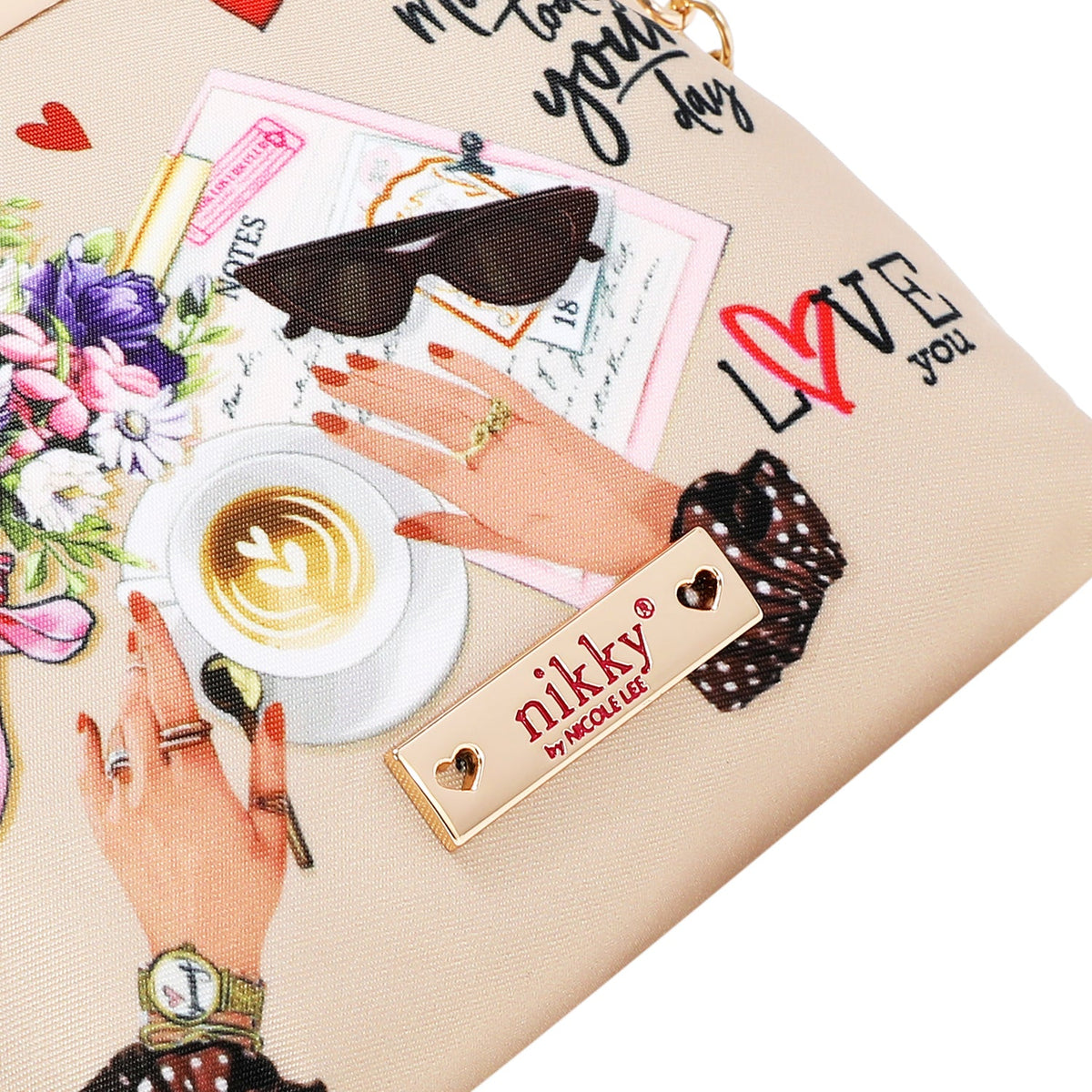 COSMETIC BAG WITH LOCKED KISS (YOUR MEMORY)